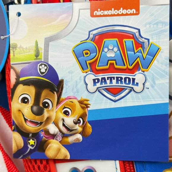 Nickelodeon Paw Patrol Kids Water Resistant 17 Backpack Padded Laptop Sleeve NWT - Picture 6 of 9